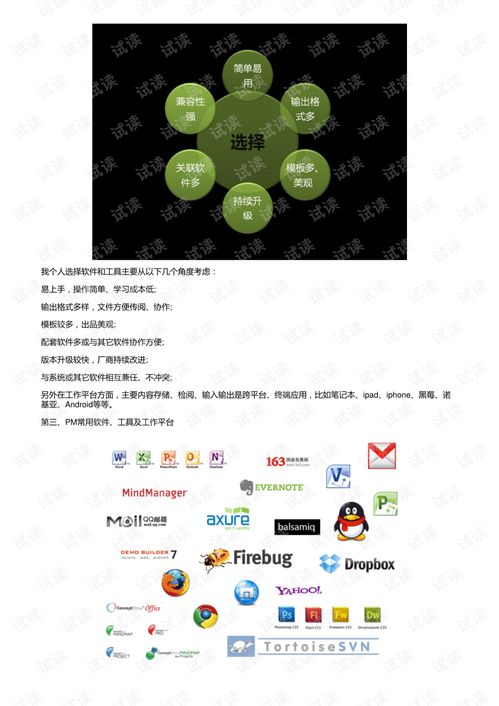 分享互聯網產品經理教程必備軟件及工作平臺